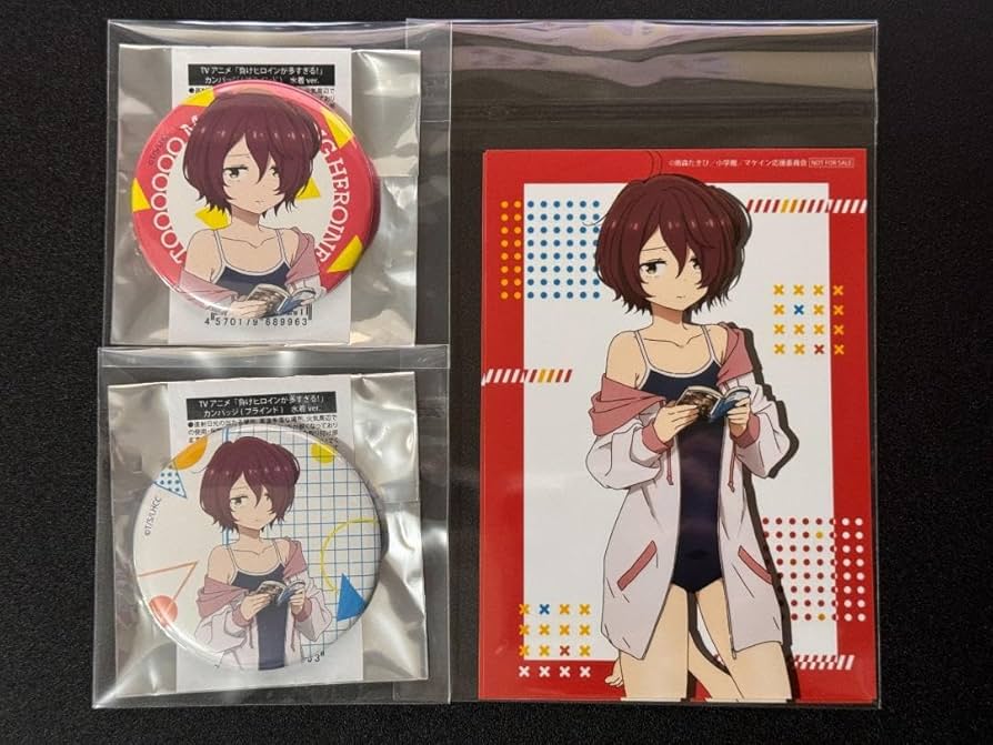 Amazon.co.jp: 負けヒロインが多すぎる 小鞠知花 水着 ver. 缶